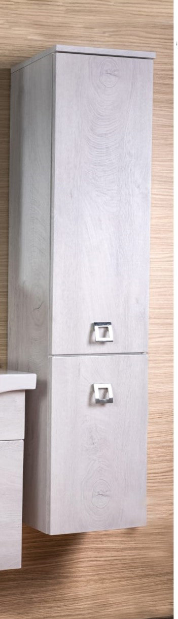 Colonna bagno brillo 2 ante sosp. 145 pino bianco