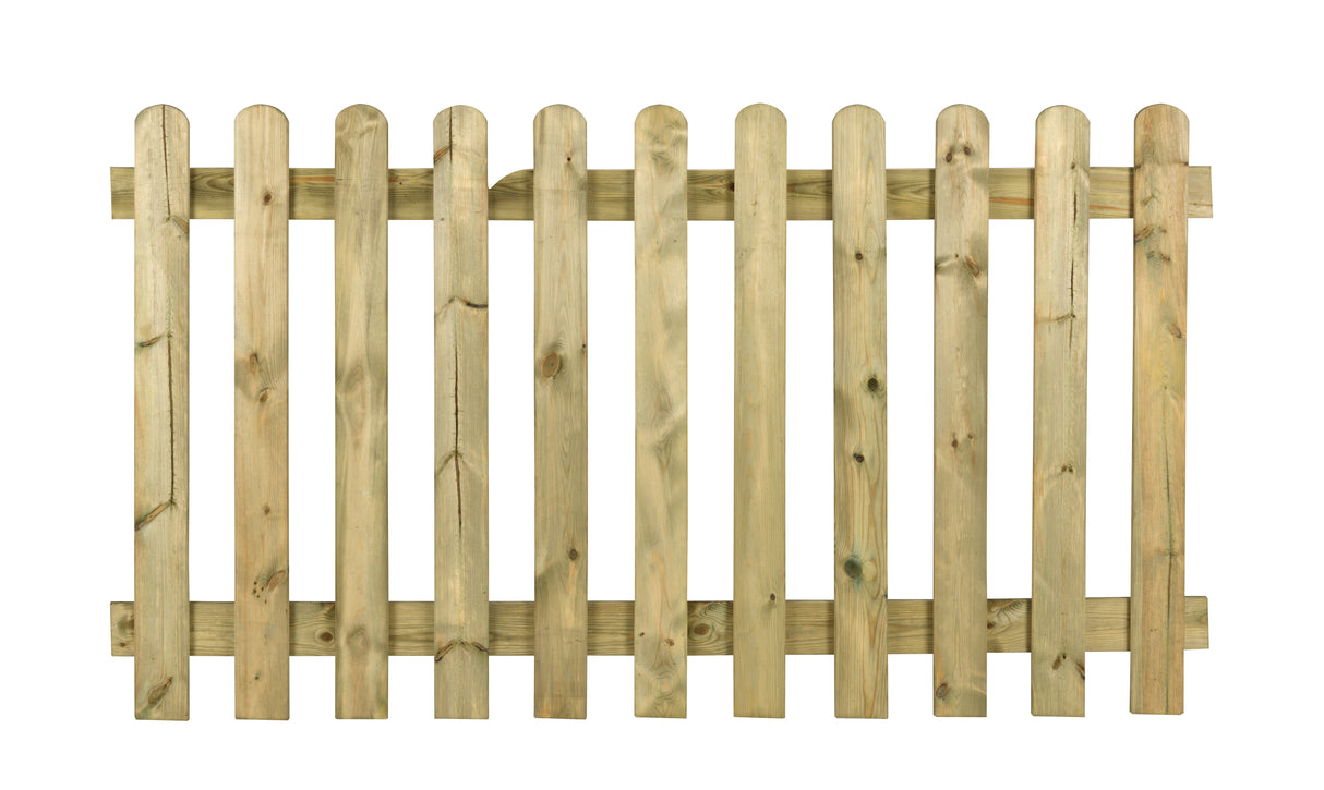 Steccato pino impregnato polly 11 180xh100 cm
