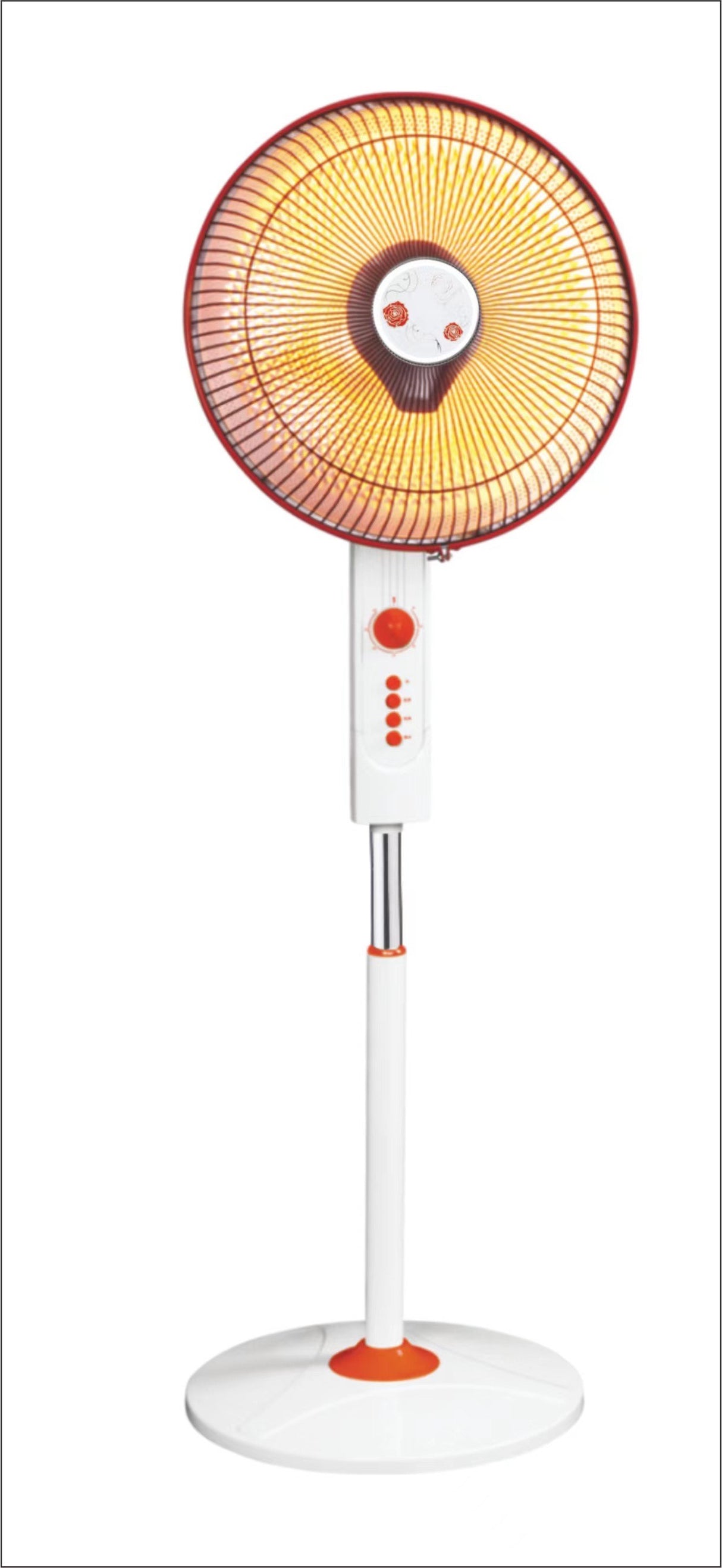 Stufa oscillante al carbonio 900 w 131 cm