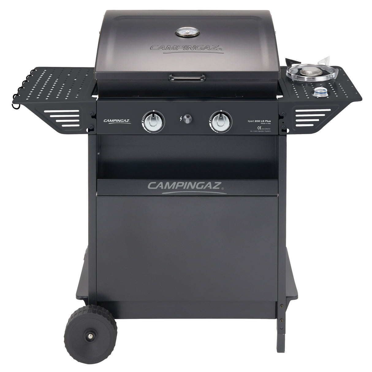 Barbecue a gas pietra lav xpert 200ls plus 8,2+2,1kw