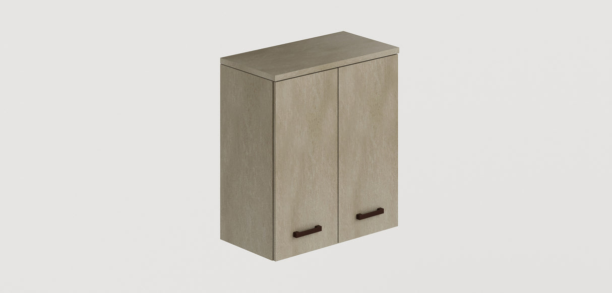 Laundry pensile 2a 71x38x77 cm argilla