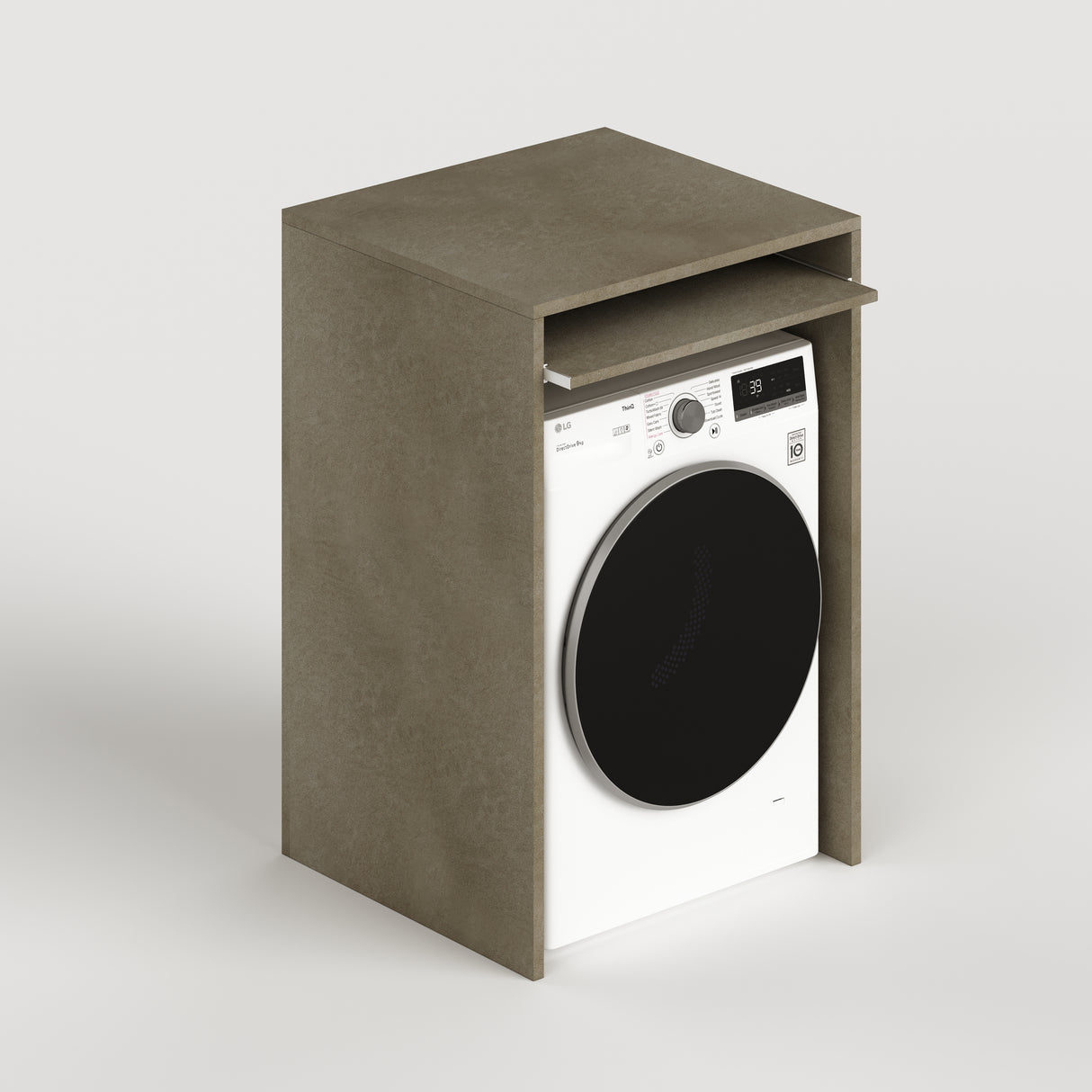 Laundry coprilavatrice 71x61x105 cm argilla