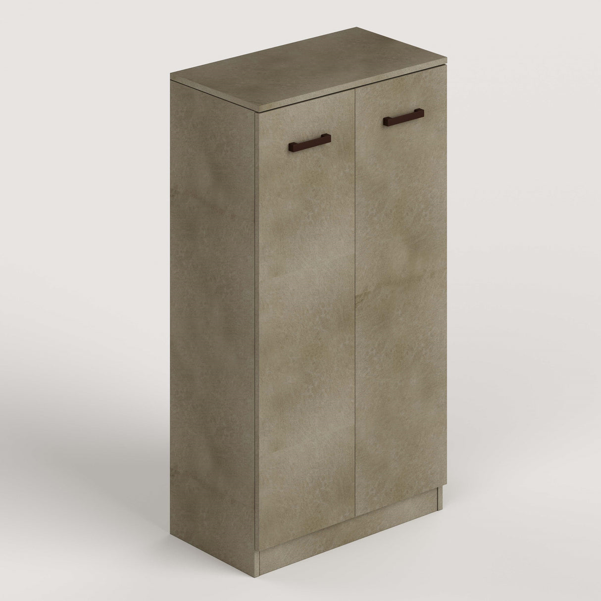 Laundry mobile 2a+ripiani 71x38x130 cm argilla