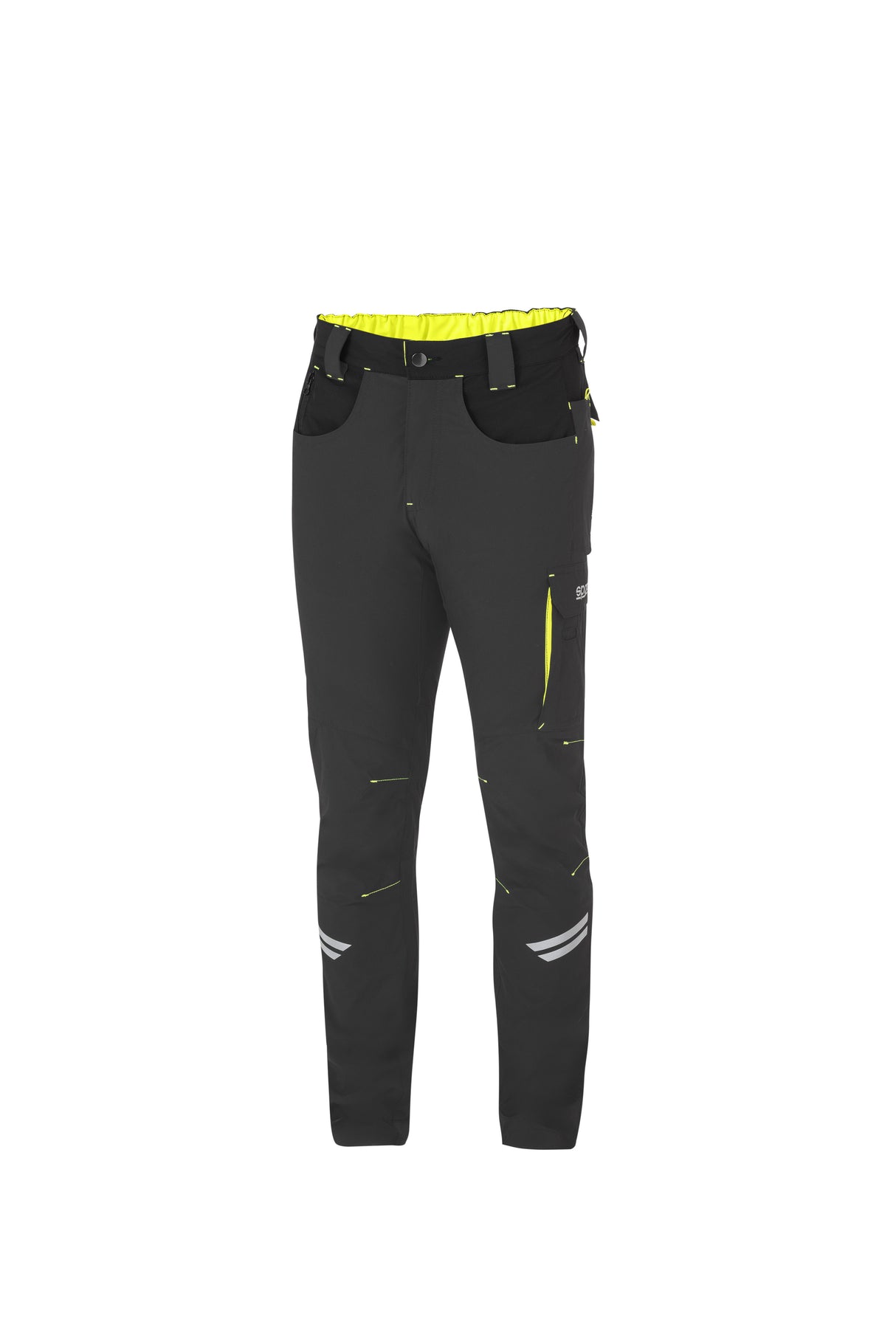 Sparco pantalone kansas grey yellow tg s