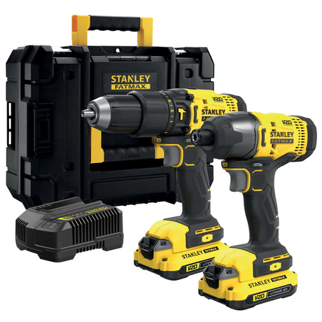 Fatmax superkit 1+1 18vp 2,0ah sfmck465d2t 2 batt.