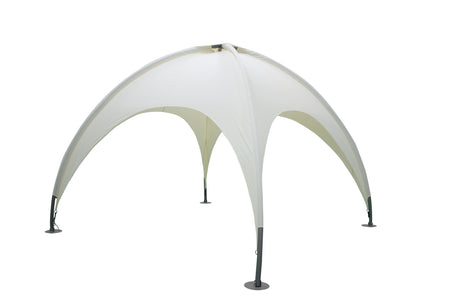 Gazebo in acciaio igloo 350x350xh270 cm ecru 022005