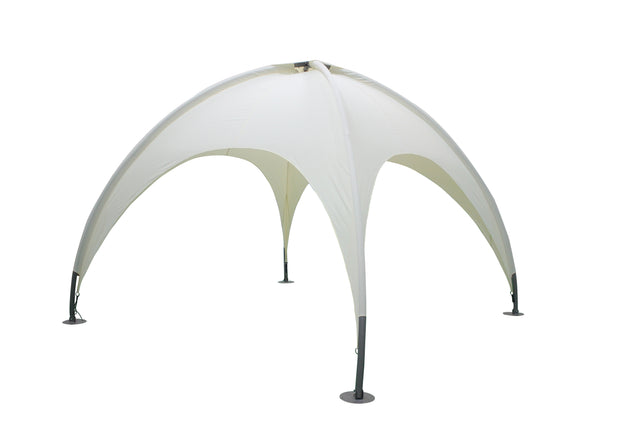 Gazebo in acciaio igloo 350x350xh270 cm ecru 022005