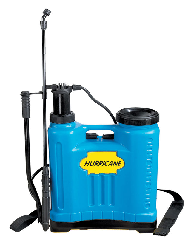Pompa plastica hurricane a spalla 15 l