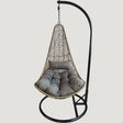 Poltrona pensile 95xh195 cm grigio rat 021790