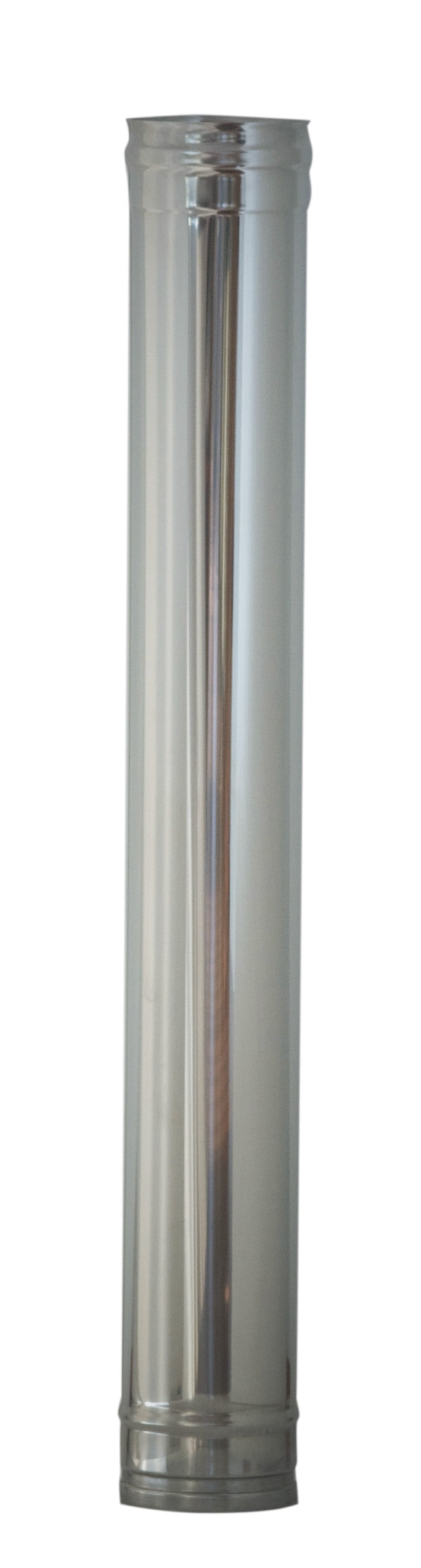 Tubo inox aisi 304 h 100 cm d 25 cm