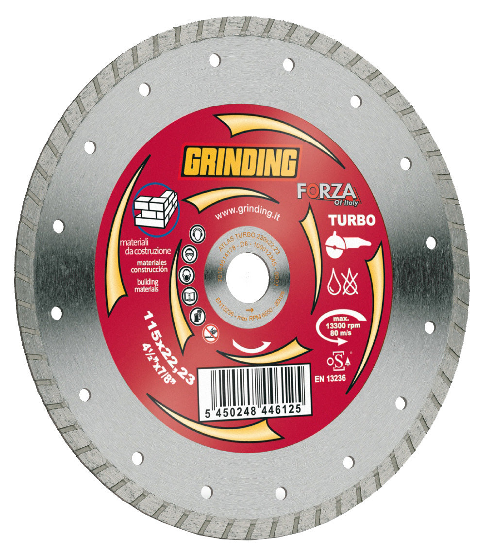 Grinding forza disco diamantato cont d 230 mm