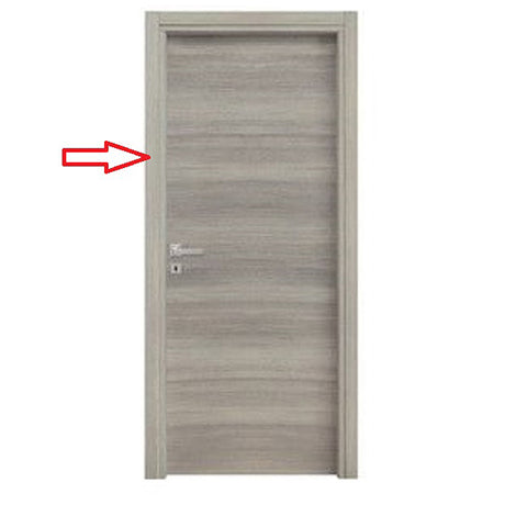 Zz-stipiti laterali +cornici x porta mod microtec rovere grigio