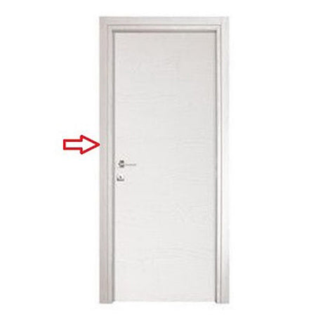 Zz-stipiti laterali +cornici x porta mod microtec bianco