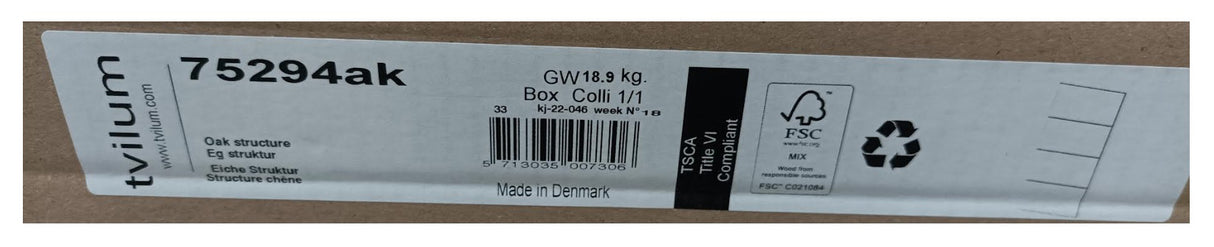 Zz-box 1/1 75294ak x kit armadio verona 2asc rovere cm.182