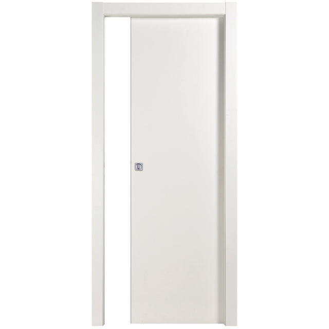 Porta microtec 210x70 scorrev. bianco