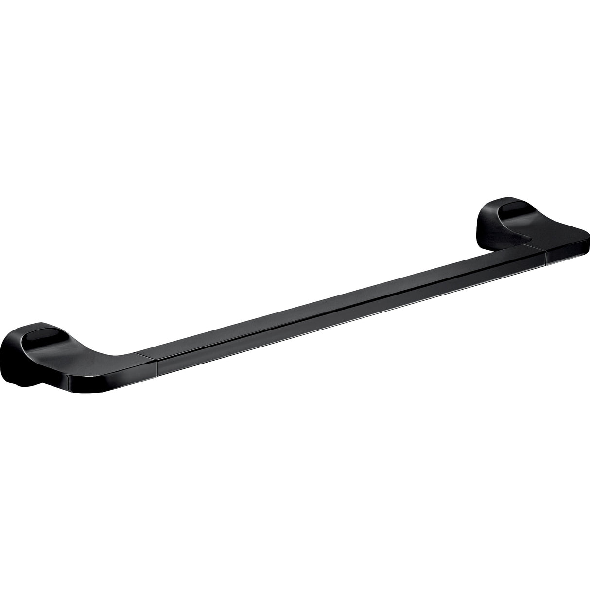 Gedy st12145 portasalviette 45 cm stelvio nero opaco