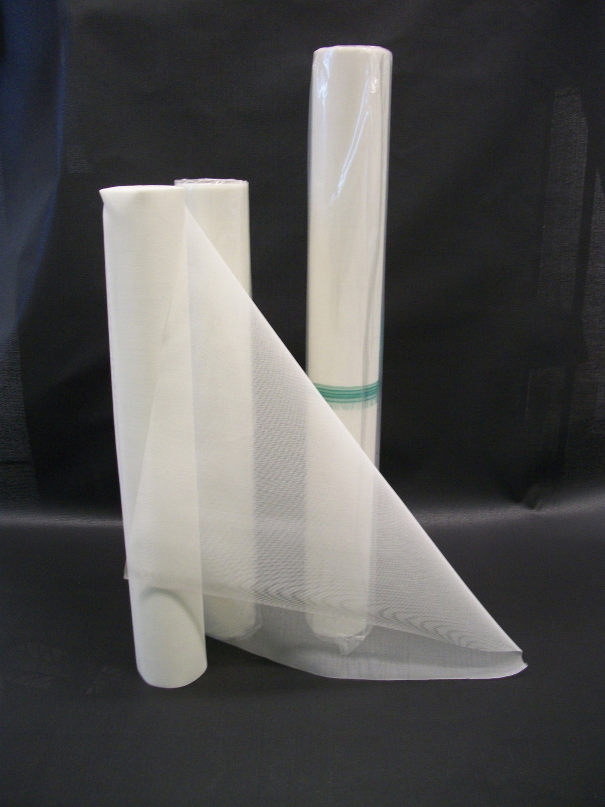 Zanzariera fibra v. 18x14 h 100 cmx30 m bianco tie