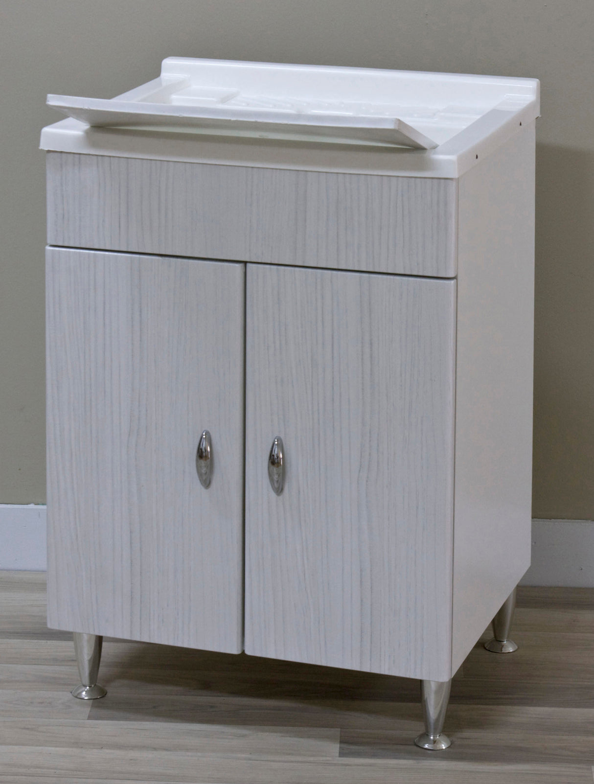 Lavatoio antonella 60x50 cm con sifone bianco port