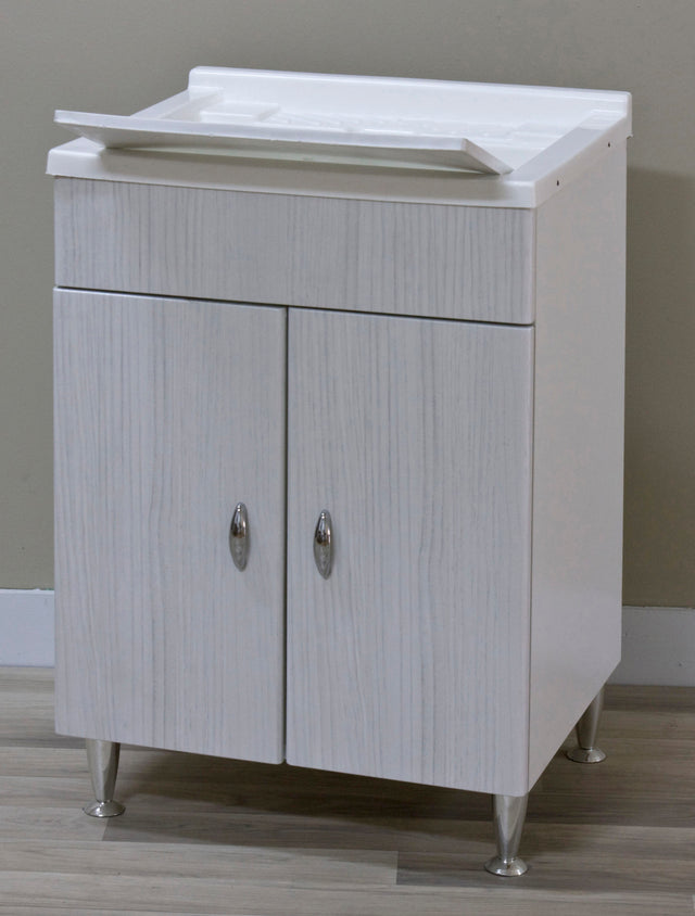 Lavatoio antonella 60x50 cm con sifone bianco port