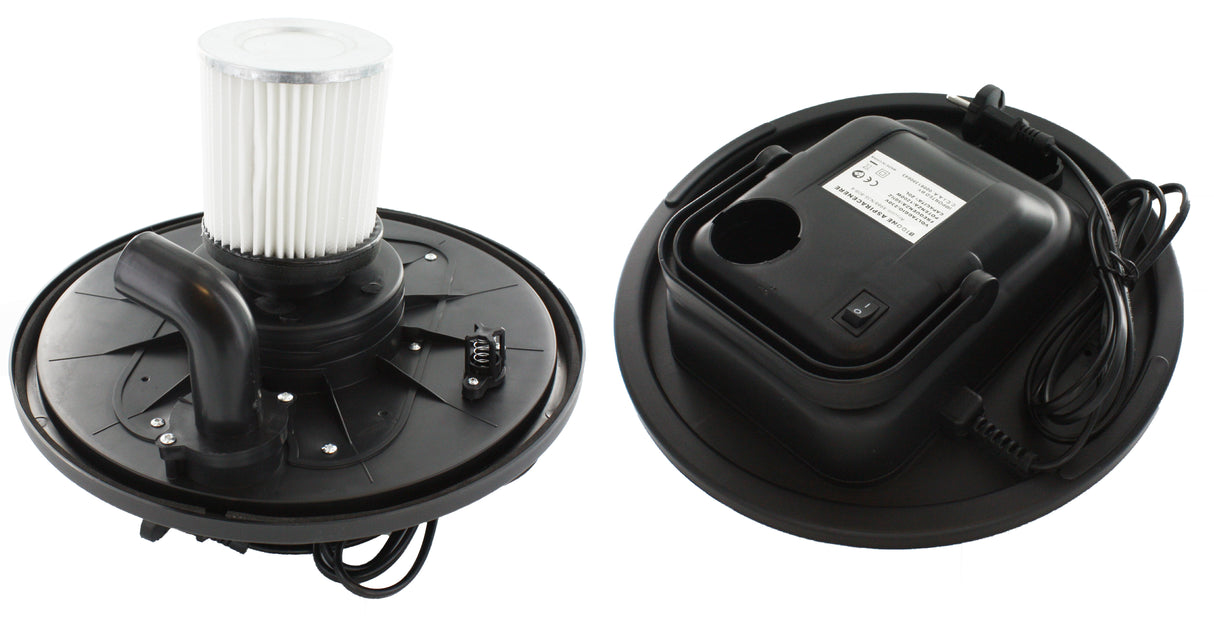 Testa completa bidone aspiracenere fuocovivo 20 l