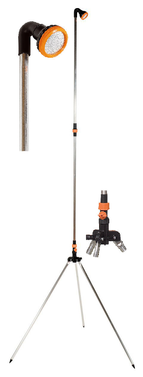 Doccia da giardino delux gf con 3 piedi