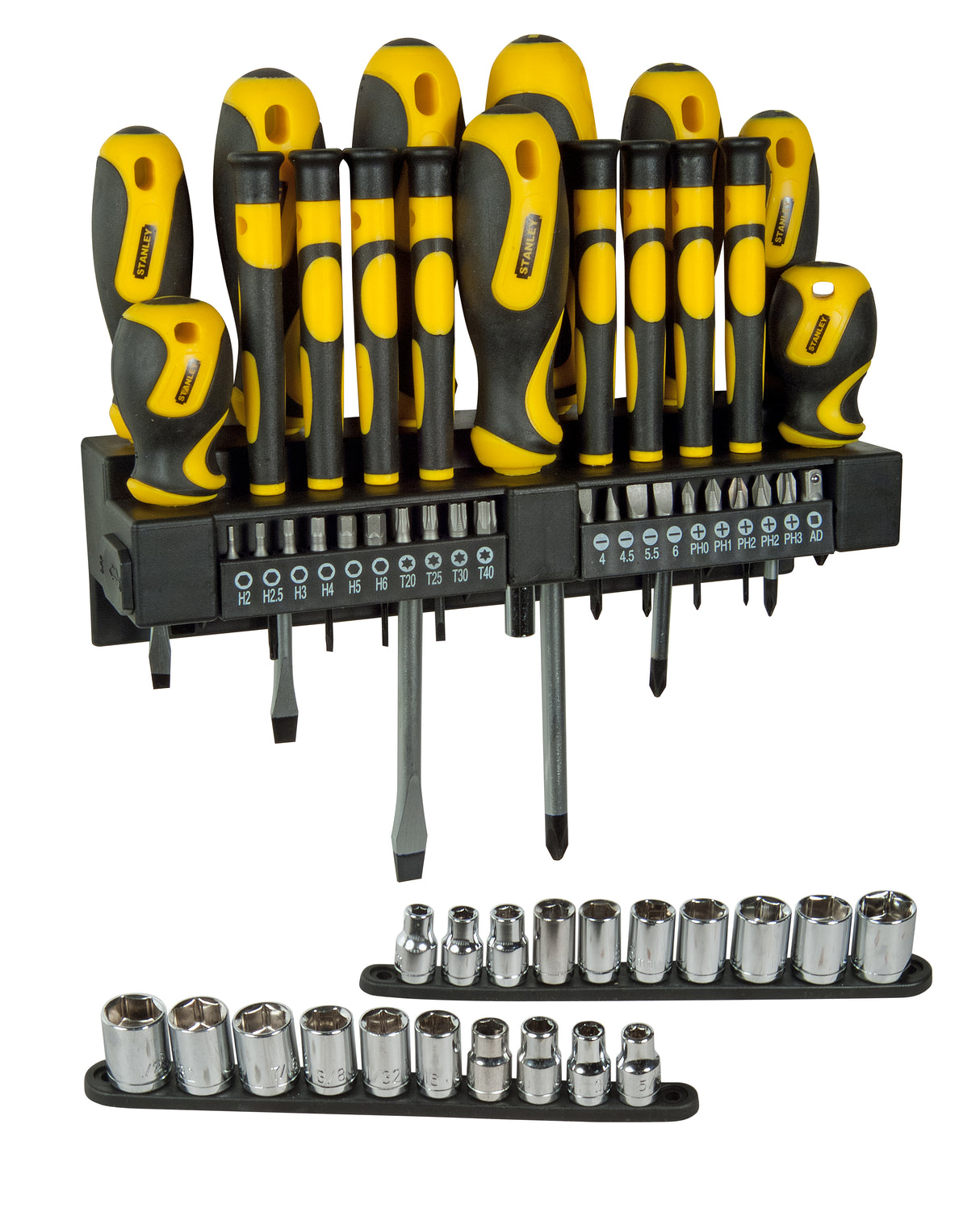 St set 57 cacciaviti inserti e bussole art.0.62143