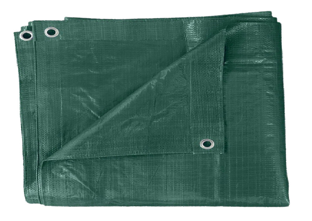 Telone pe pesante c/occhioli 110 g verde 8 x 10 m