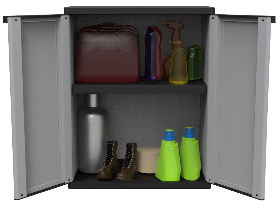 Armadio terry 2 ante 68x38xh 85 tutto piani j-line 68