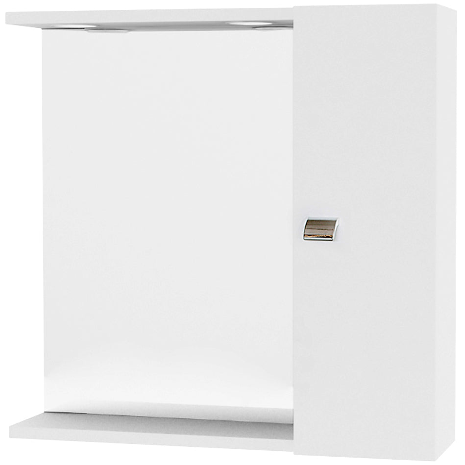 Specchio da bagno 199 con 1 anta bianco