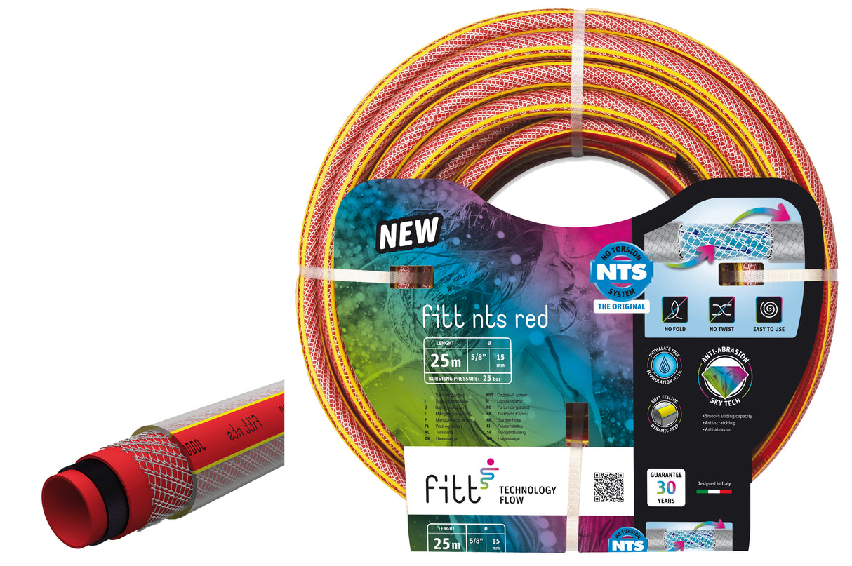 Tubo magliato nts red 3/4 da 25 m