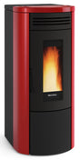 Stufa pellet 18,7 kw costanza idro bordeaux