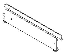 Zaf piede per piantana grigio cm.50 h.17