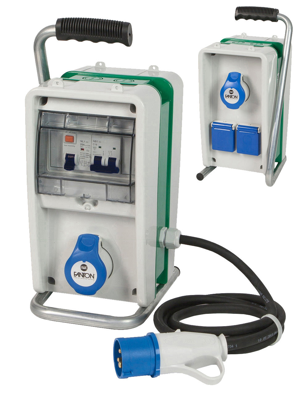 Fme art.74.304 quadro 2p-ce-220v+2bip.sc.port