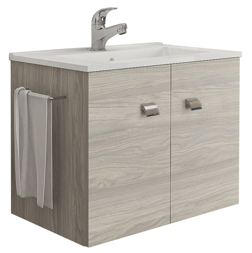 Mobile bagno erika 61 sosp. s/specchio rovere grigio