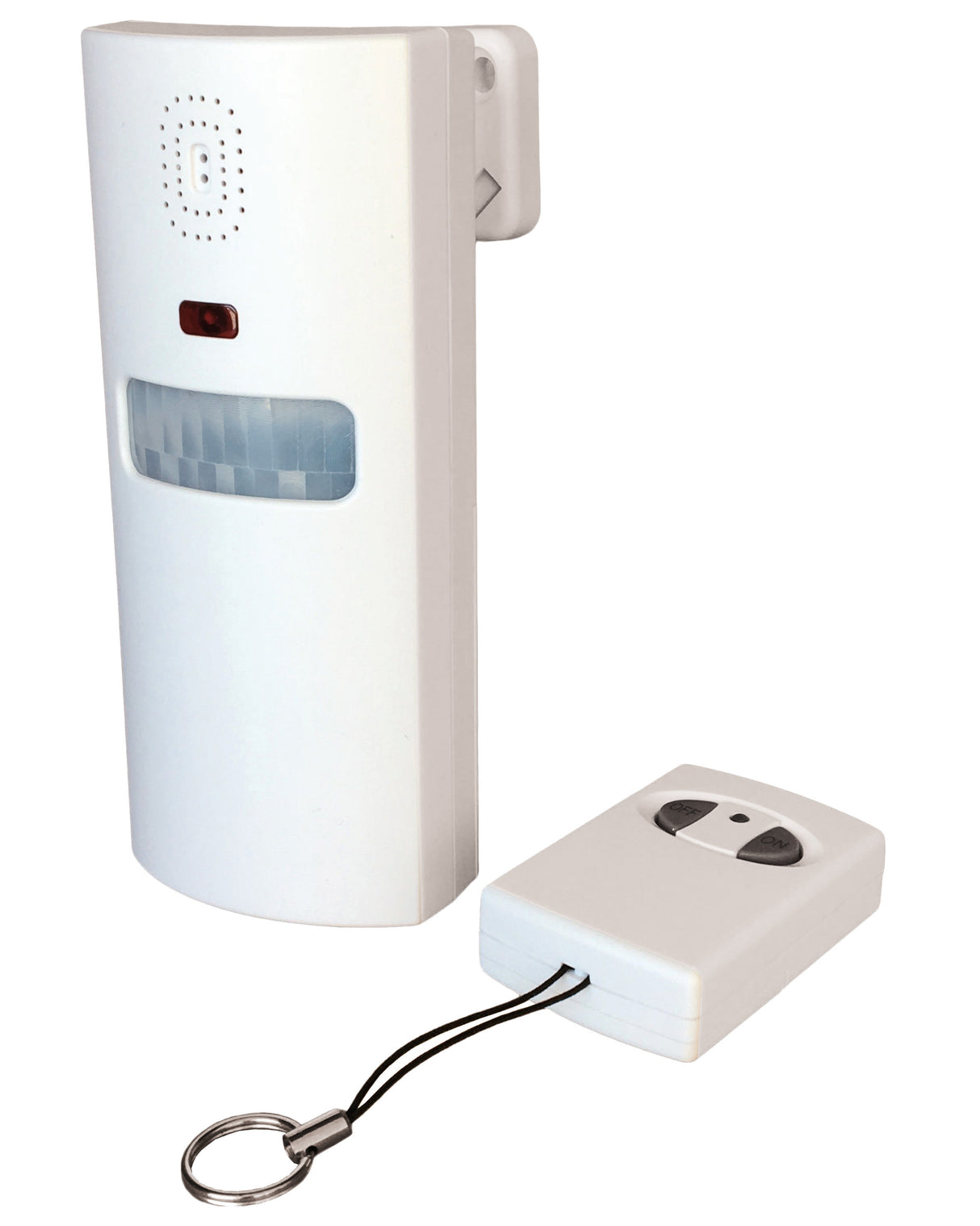 Allarme c/rilevatore di movim. c/telecomando