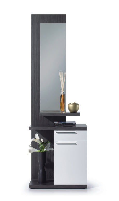 Kit ingresso kendra 61x29xh186 cm bianco/scur