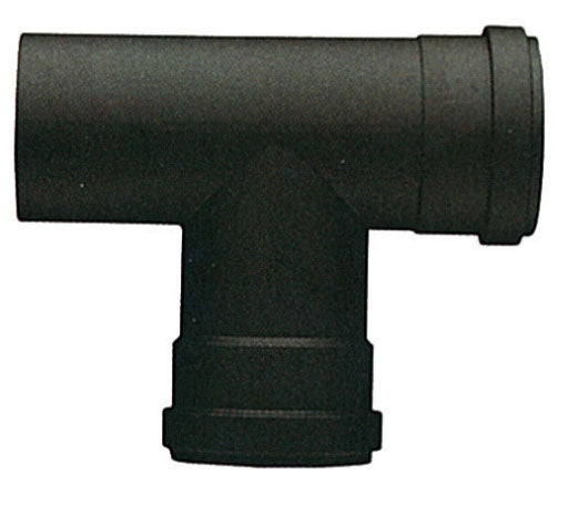 Raccordo a t per stufa a pellet attacco ffm d 8 cm