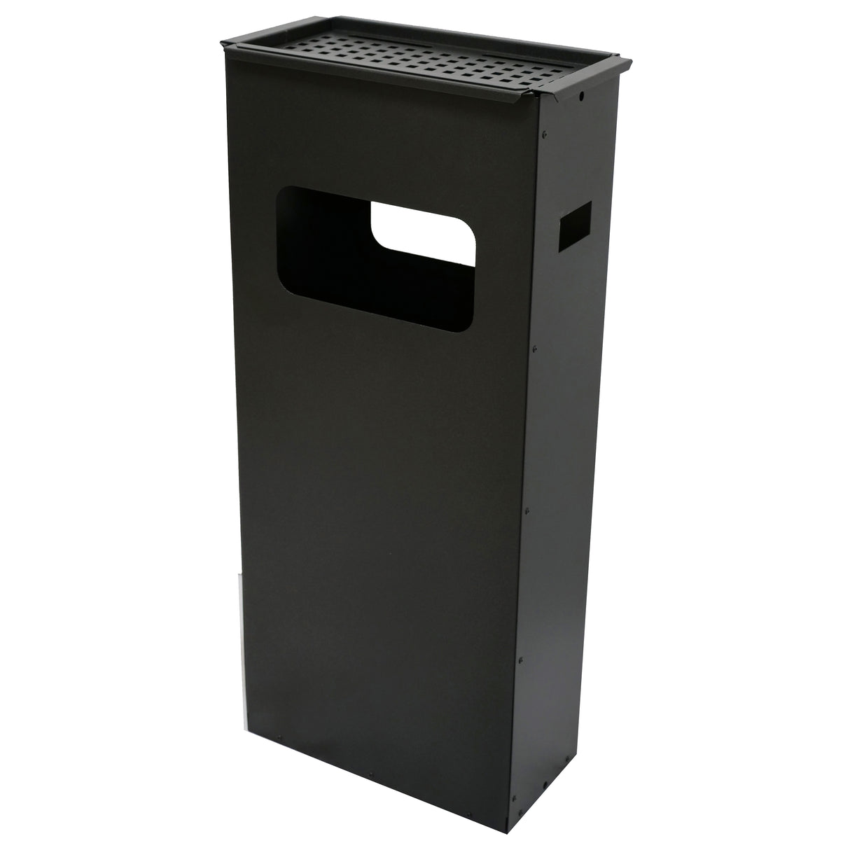 Posacenere c/gettacarte a pavim. cm.33x18x70