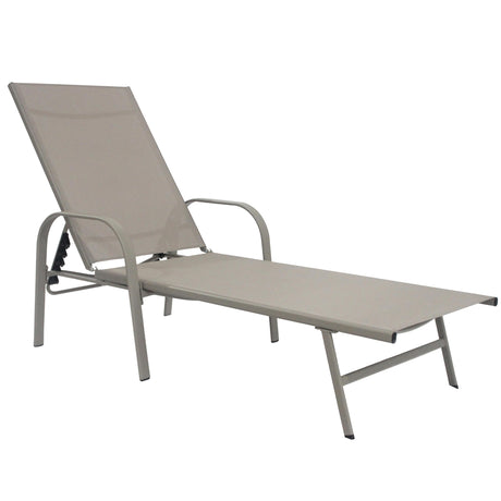 Lettino in acciaio hawaii jyb3001fn1 textilene marr