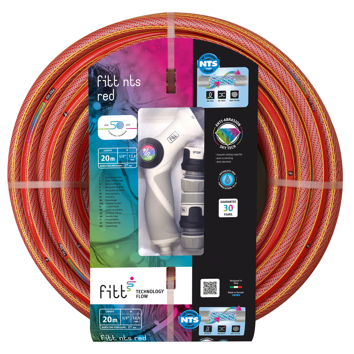 Set tubo nts red 1/2 x 20 m con accessori