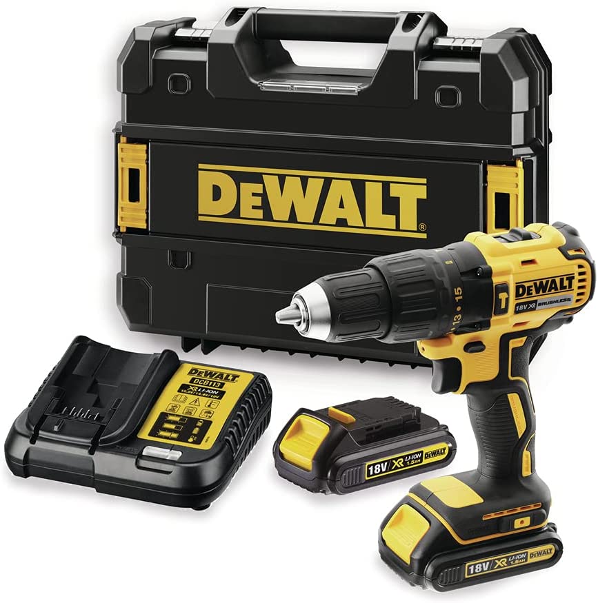 Dewalt trapano brushless 2b/18vp-1,5ah dcd778s2t