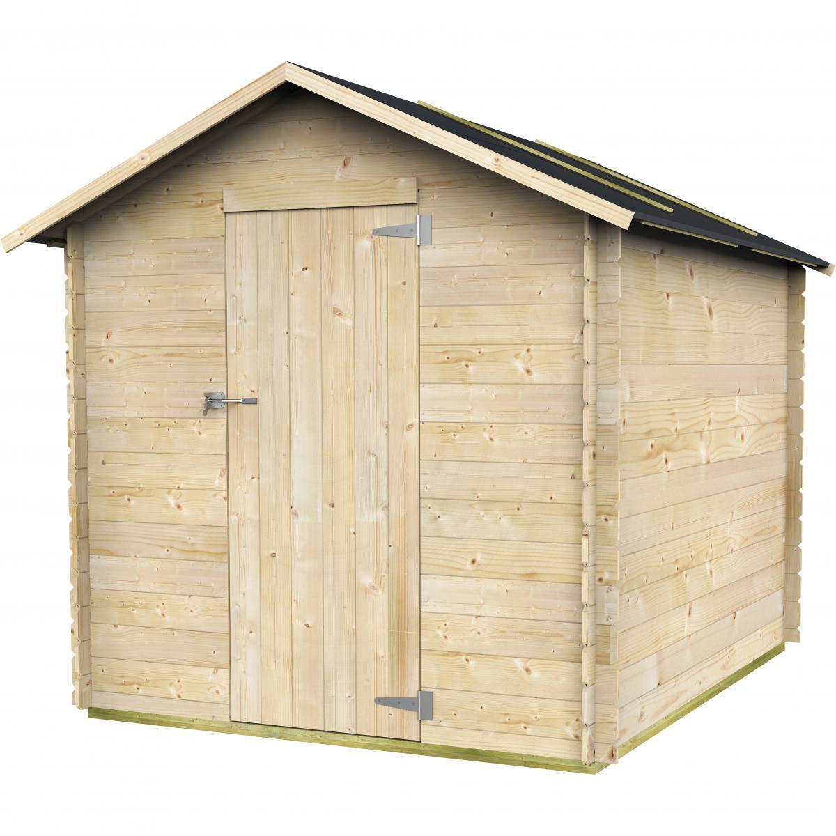 Casetta legno sorrento c/ pavimento 178x218x188h