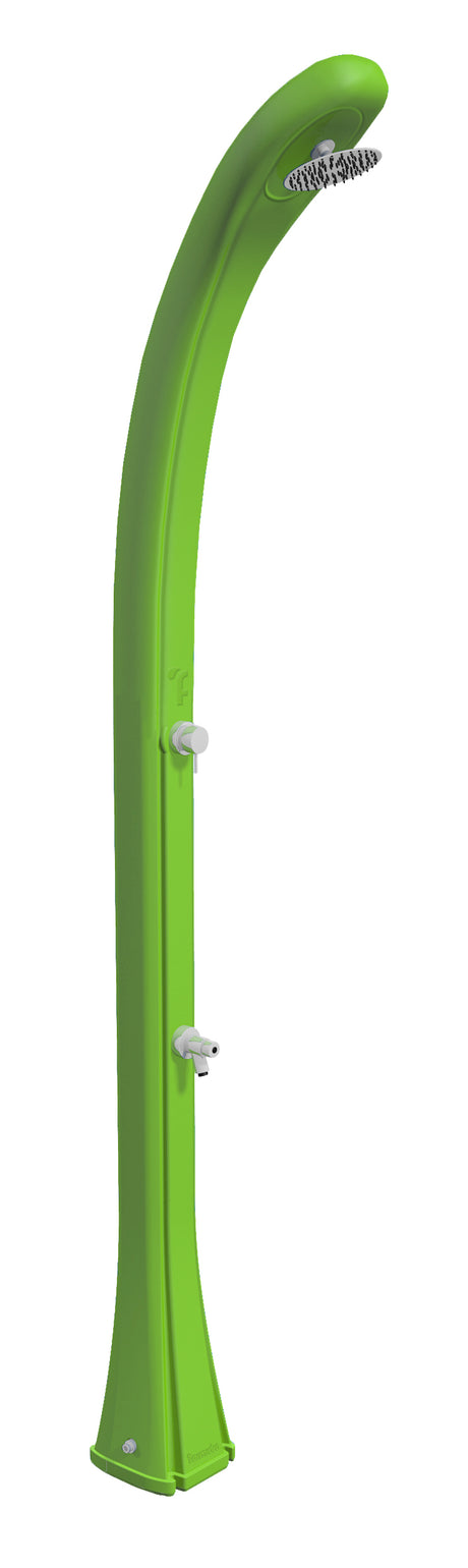 Doccia solare lt.28 cm.216h mod.so  happy verde