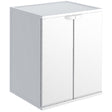 Kit coprilavatrice resina cm.64x68x88h b.co