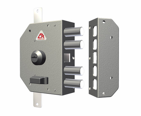 C.r. 3250 serratura sicurezza c/pomolo sx s/aste