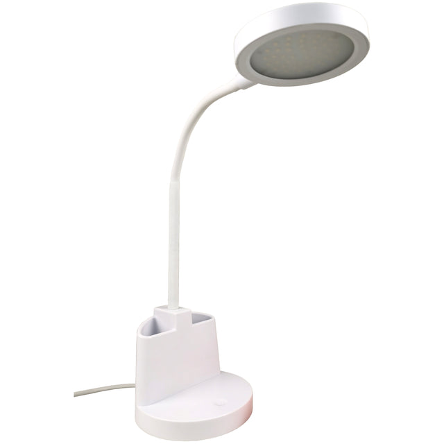 Lampada da scrittoio led 7w swan2 bianco