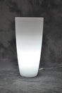 Vaso home light tondo d 33x70 cm ghiaccio bianco