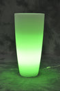 Vaso home light tondo d 33x70 cm ghiaccio verde