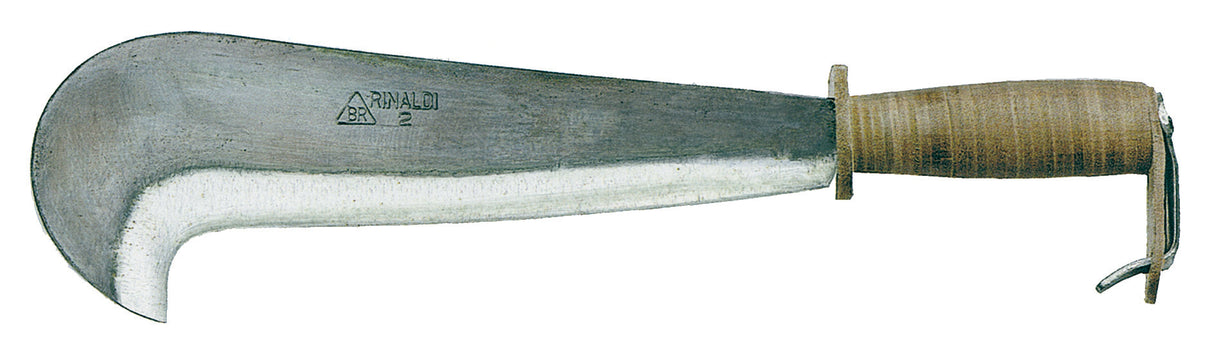 Roncola rinaldi c/man cuoio e protez 45 cm 111/3