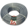 Cavetto acciaio zincato antigiro 133f d 6 100 m